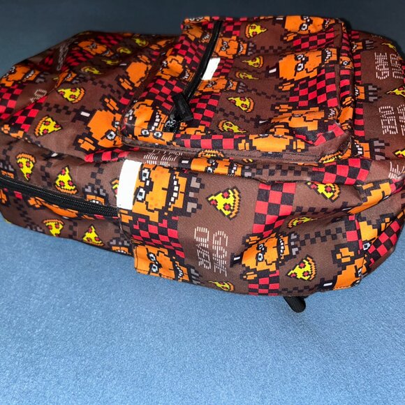 Five Nights at Freddy’s Retro Pixel Backpack – 'GAME OVER' FNAF School Bag - Picture 3 of 5